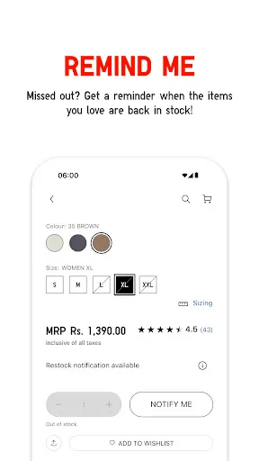 Скриншот 5 — UNIQLO India: Clothing Store