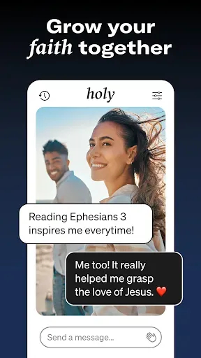 Скриншот 4 — Holy — Christian Dating App