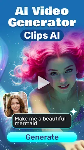 Скриншот 1 — AI Video Generator - Clips AI