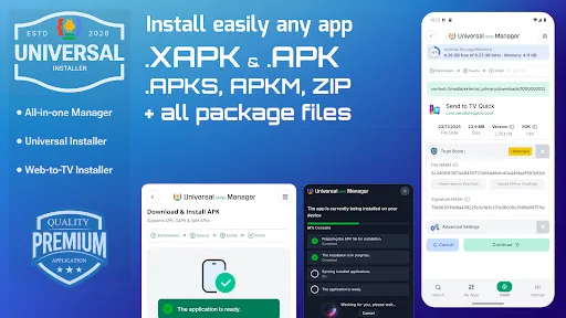 Скриншот 1 — XAPK Installer APK Downloader
