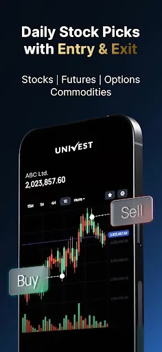 Скриншот 1 — Univest: Stocks, F&O & Invest