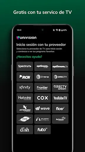 Скриншот 5 — Univision App: Stream TV Shows