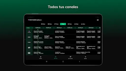 Скриншот 7 — Univision App: Stream TV Shows