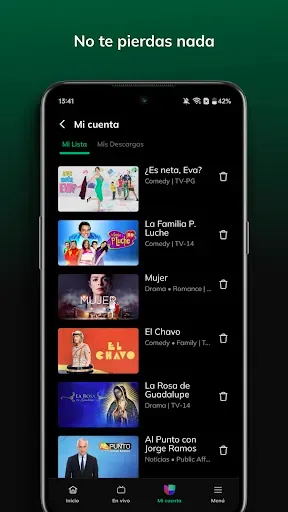 Скриншот 5 — Univision Now: TV en Vivo