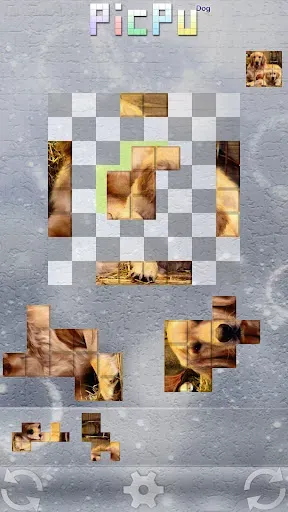 Скриншот 1 — PicPu - Dog Picture Puzzle