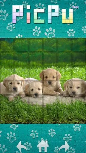 Скриншот 3 — PicPu - Dog Picture Puzzle