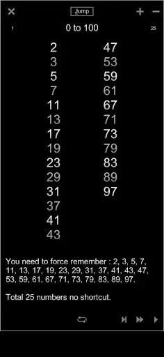 Скриншот 3 — Memorize Prime Numbers