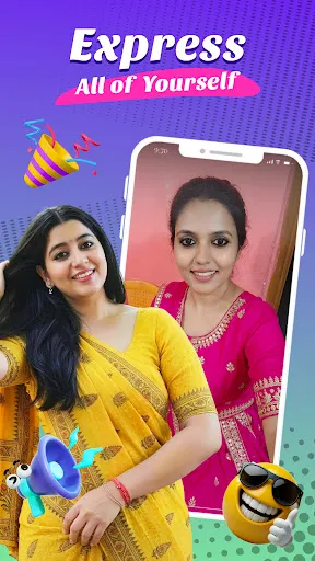 Скриншот 3 — Glatify: Cheerful Video Call