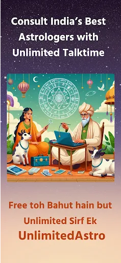 Скриншот 1 — UnlimitedAstro: Real Astrology