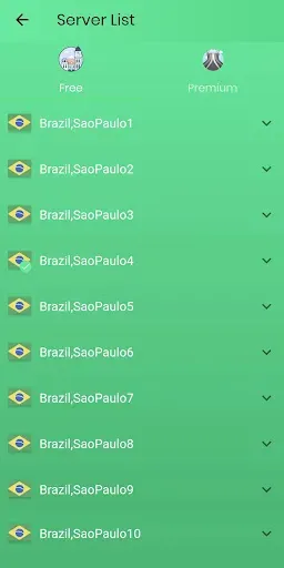 Скриншот 6 — VPN Brazil - Fast VPN Proxy