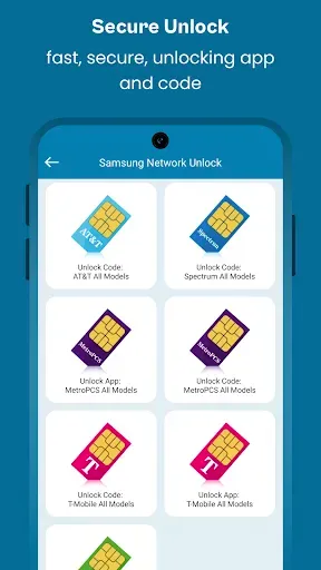 Скриншот 3 — Разблокировка Samsung ATT