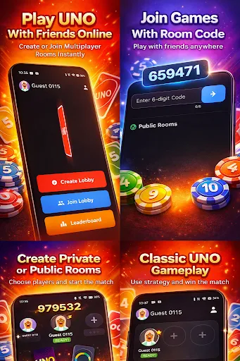 Скриншот 1 — Card Multiplayer Game UNO!