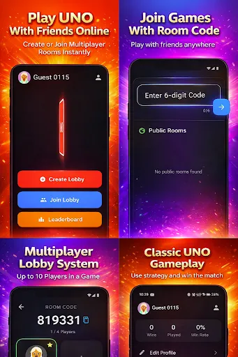 Скриншот 3 — Card Multiplayer Game UNO!