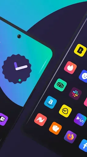 Скриншот 2 — Borealis - Icon Pack