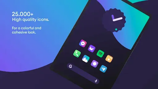 Скриншот 5 — Borealis - Icon Pack
