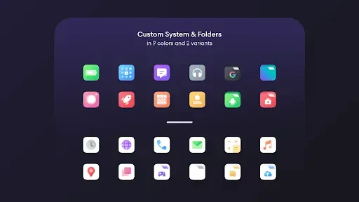 Скриншот 7 — Borealis - Icon Pack