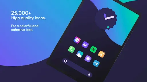 Скриншот 8 — Borealis - Icon Pack