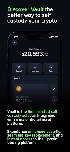 Скриншот 4 — Uphold: Buy BTC, ETH and 300+