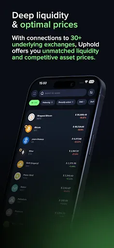 Скриншот 5 — Uphold: Buy BTC, ETH and 300+