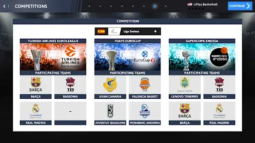Скриншот 1 — iBasketball Manager 22
