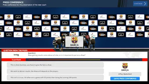 Скриншот 2 — iBasketball Manager 22