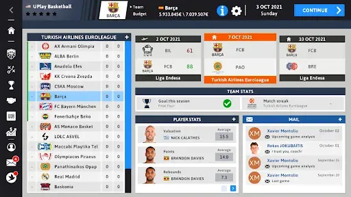 Скриншот 3 — iBasketball Manager 22