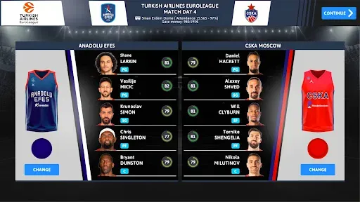 Скриншот 4 — iBasketball Manager 22