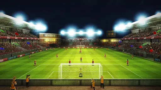 Скриншот 1 — Striker Soccer Euro 2012