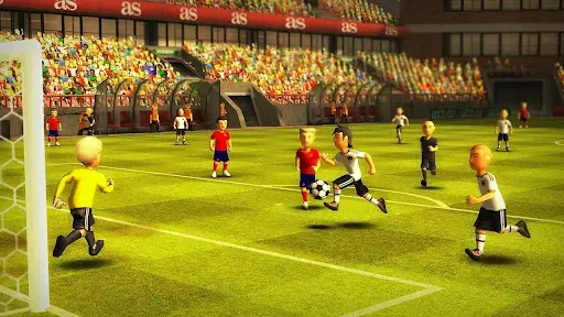 Скриншот 2 — Striker Soccer Euro 2012