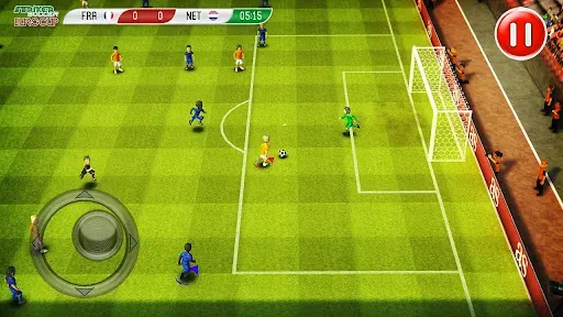 Скриншот 3 — Striker Soccer Euro 2012