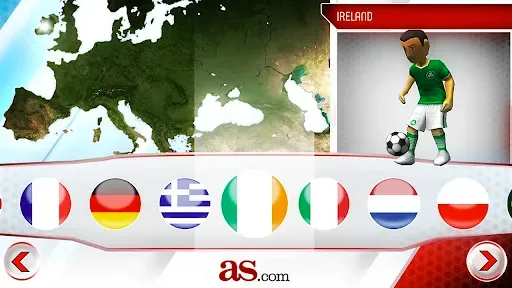 Скриншот 4 — Striker Soccer Euro 2012