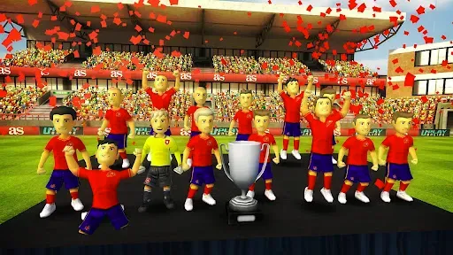 Скриншот 5 — Striker Soccer Euro 2012
