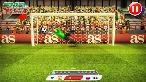 Скриншот 6 — Striker Soccer Euro 2012