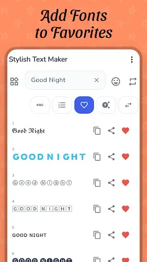 Скриншот 5 — Stylish Text Maker: Cool Fonts