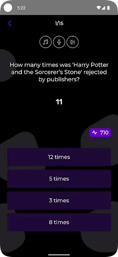 Скриншот 3 — Quizly - викторина