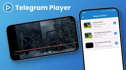 Скриншот 1 — Telegram Player