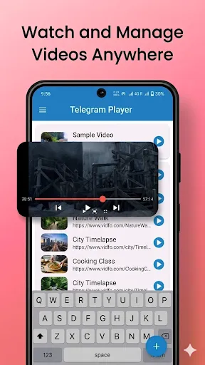 Скриншот 2 — Telegram Player