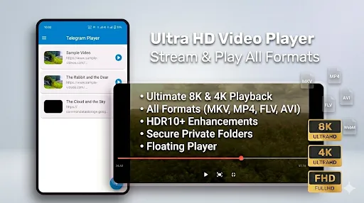 Скриншот 4 — Telegram Player