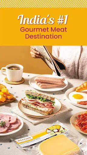 Скриншот 1 — Meatigo Gourmet Meat Delivered
