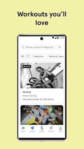 Скриншот 2 — Urban Sports Club