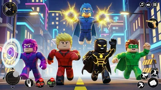 Скриншот 2 — Superhero Rope Hero Spider 3d