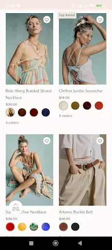 Скриншот 2 — Bohomian Free Peoples Clothes