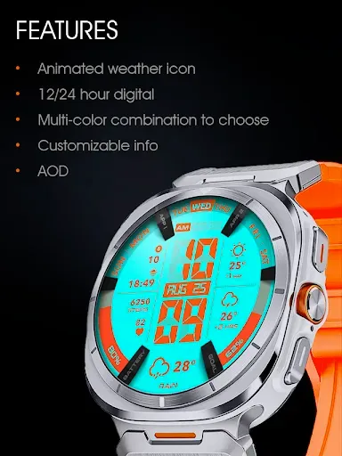 Скриншот 4 — UsA LCD Weather Anim - USA181