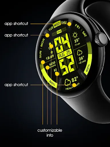 Скриншот 5 — UsA LCD Weather Anim - USA181