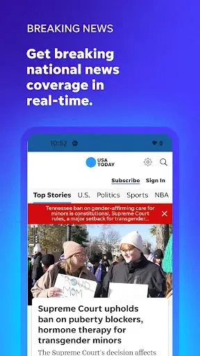 Скриншот 1 — USA TODAY: US & Breaking News