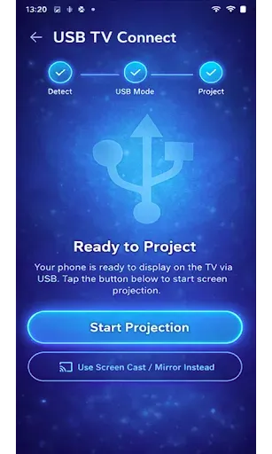 Скриншот 6 — USB Connect - TV Share Screen