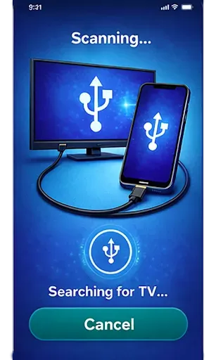 Скриншот 7 — USB Connect - TV Share Screen