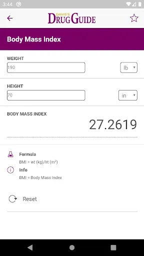 Скриншот 3 — Davis's Drug Guide for Nurses
