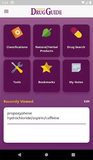 Скриншот 7 — Davis's Drug Guide for Nurses