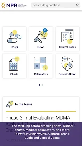 Скриншот 1 — MPR Drug and Medical Guide